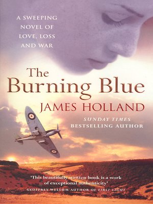 cover image of The burning blue